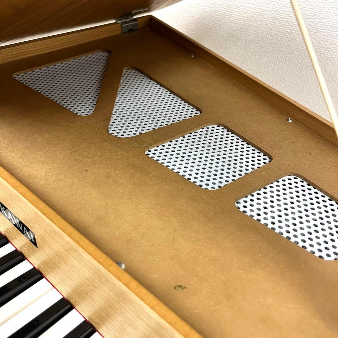 【美品】KAWAI カワイ ミニグランドピアノ ナチュラル 1144 知育玩具