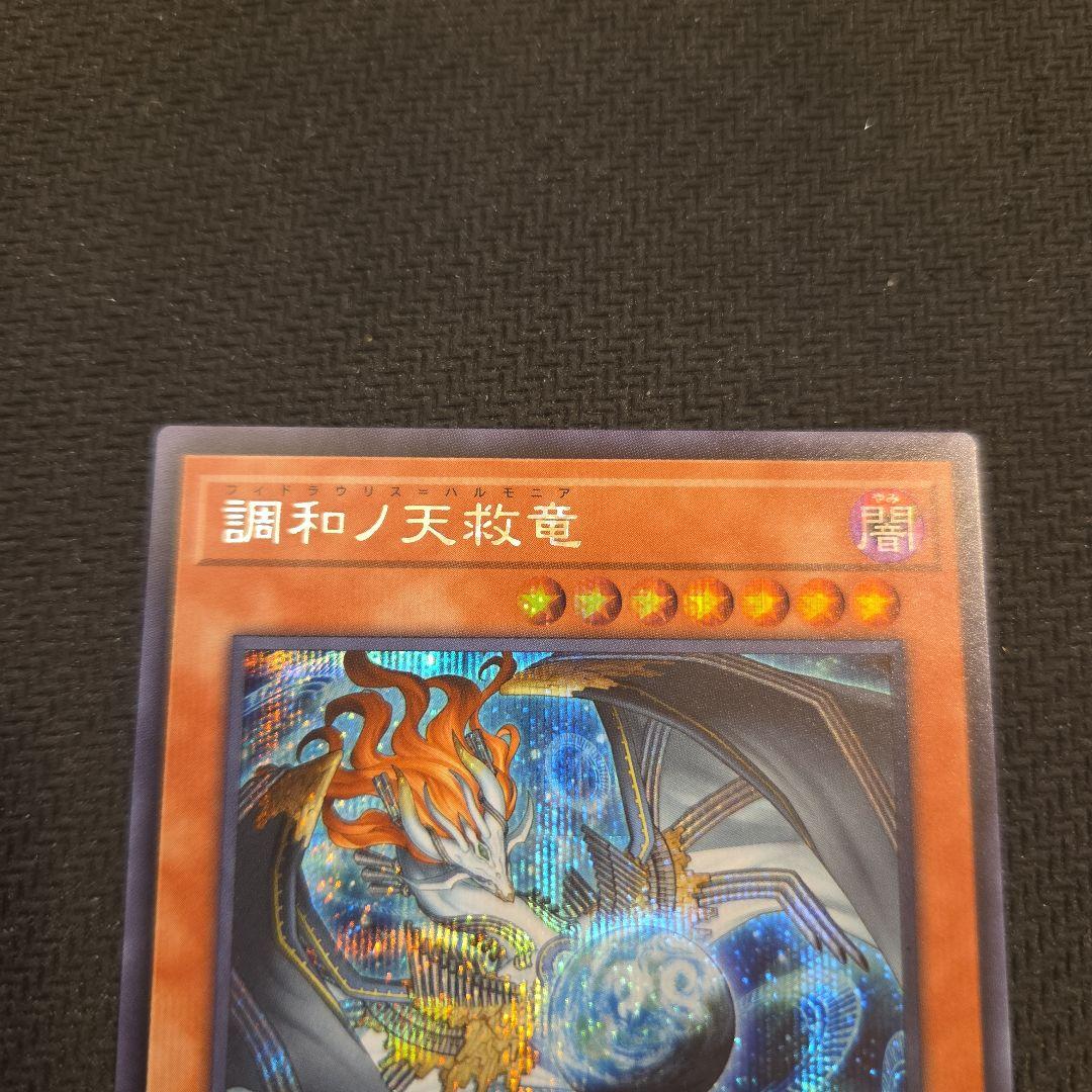 遊戯王 調和ノ天救竜 フィドラウリス=ハルモニア シークレット