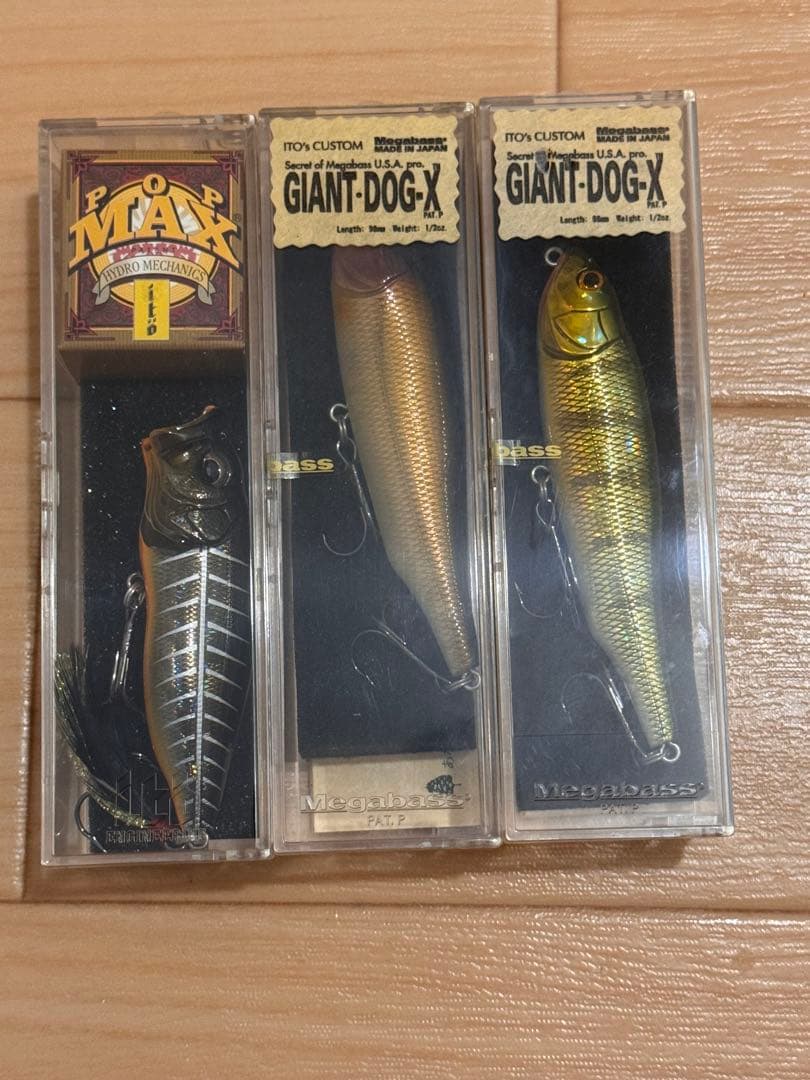 MEGABASS GIANT-DOG-X等　ルアー 6個セット