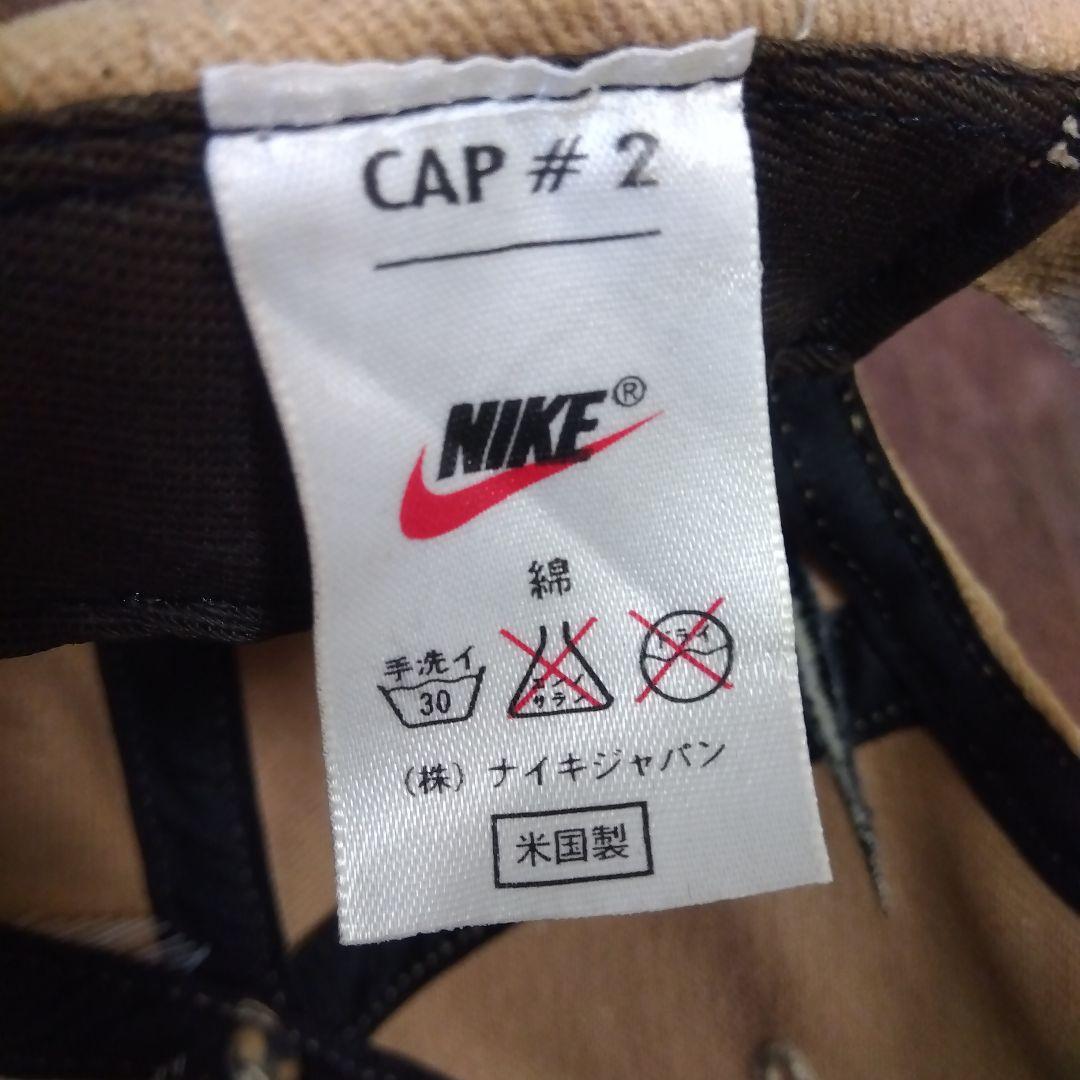 【激レア希少】 USA製 初期 90s NIKE GOLF 6パネル キャップ