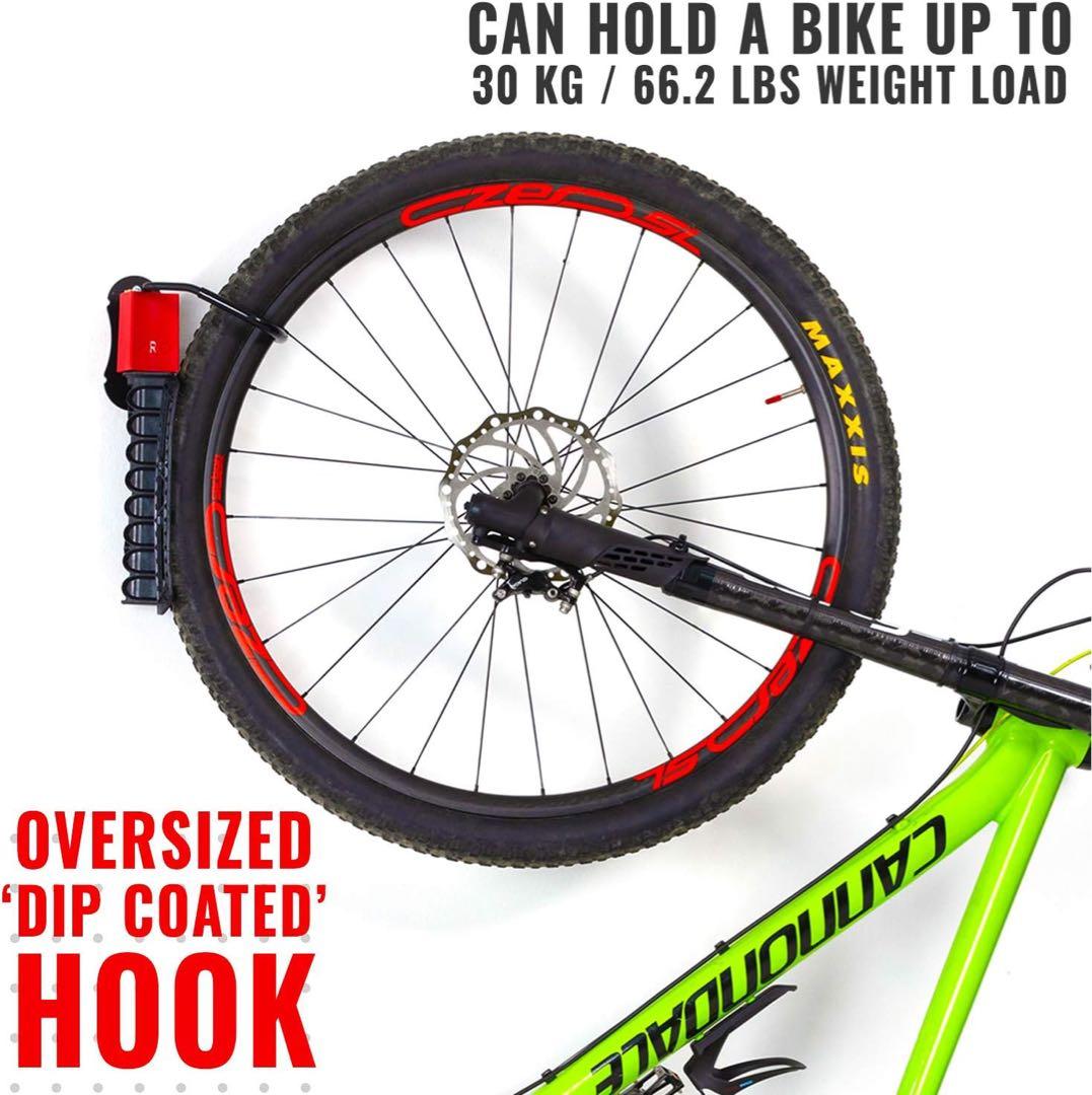 PRO BIKE TOOL スイベル自転車壁ハンガー 2パック