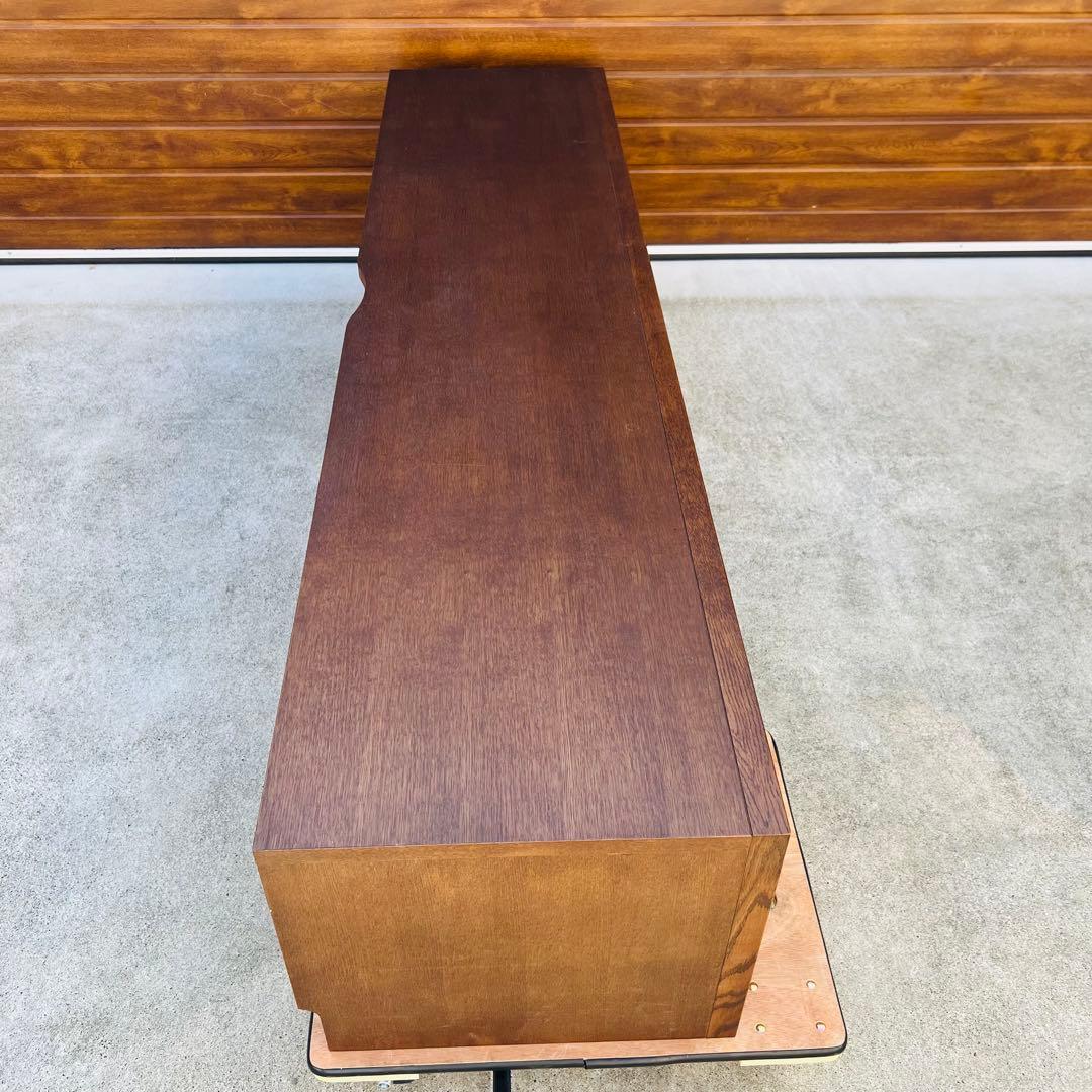 美品 カリモク テレビボード QU6717 ウォールナット