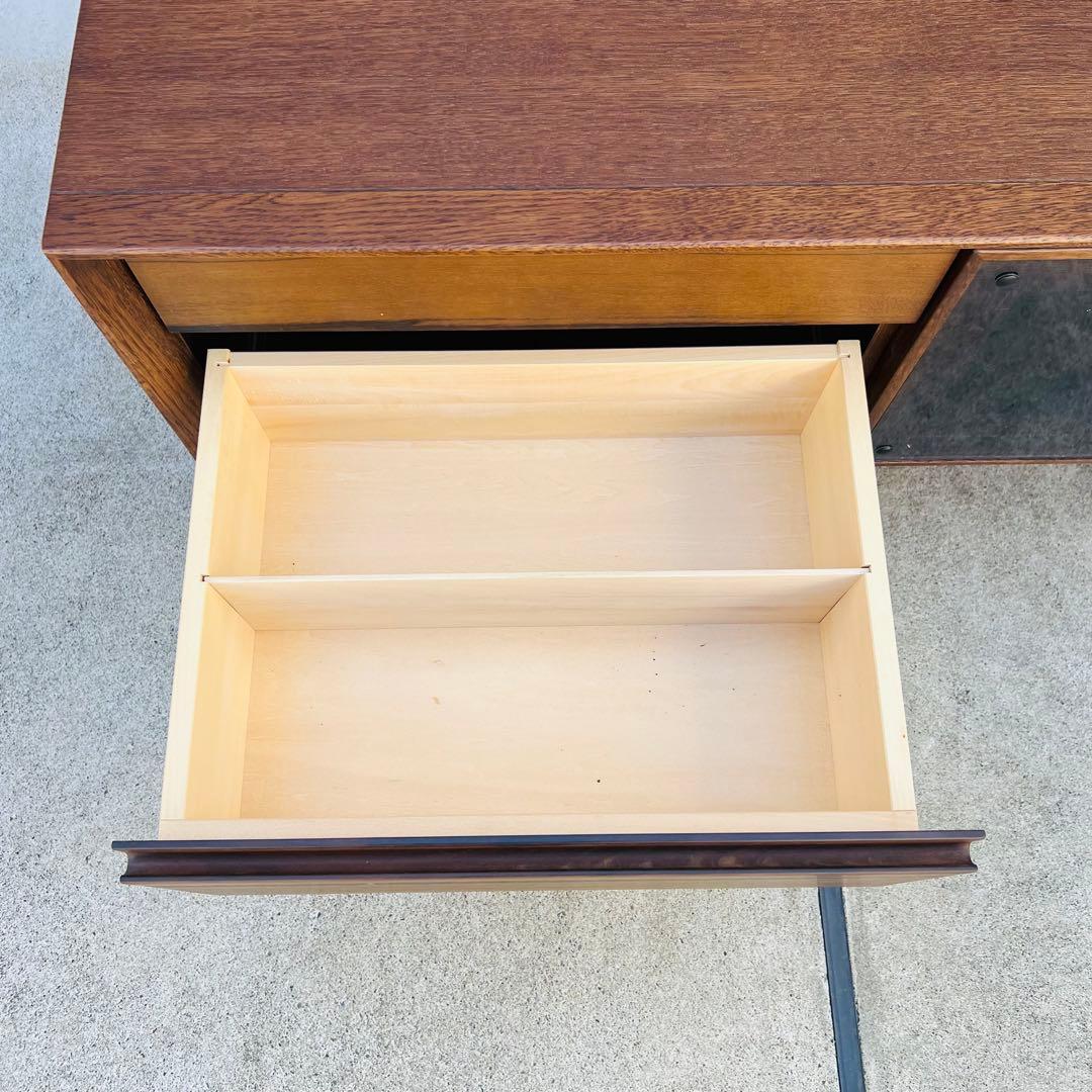 美品 カリモク テレビボード QU6717 ウォールナット
