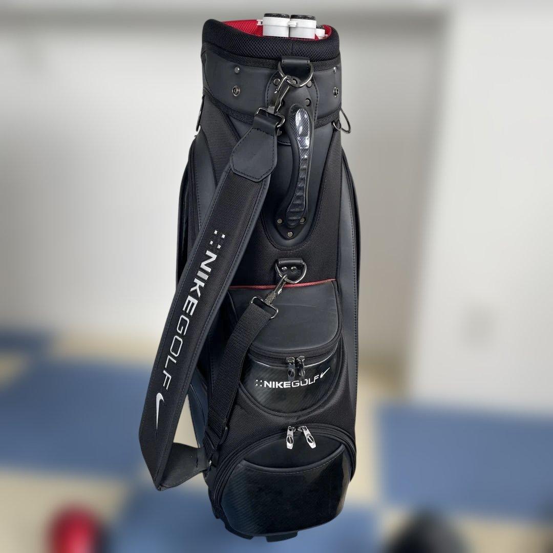 NIKE GOLF キャディバッグ クラブ2本付き