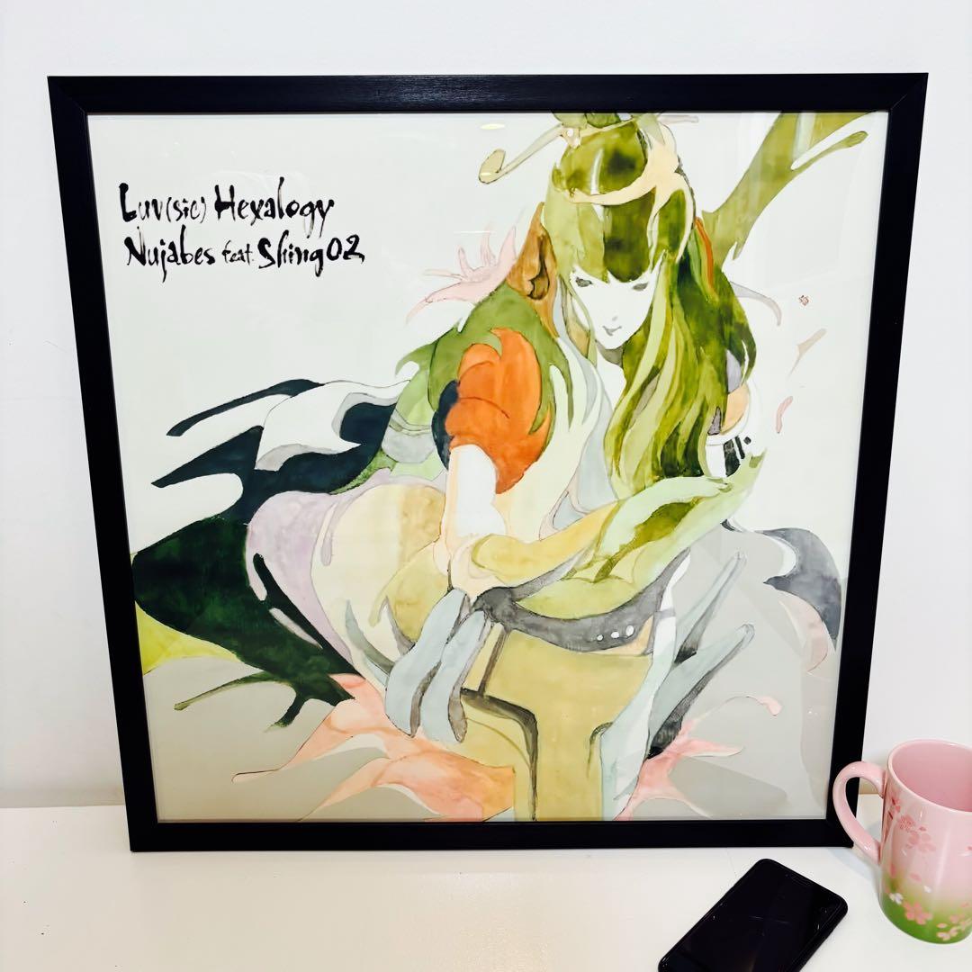 額付50×50cmポスター Nujabes Luv(sic) Hexalogy