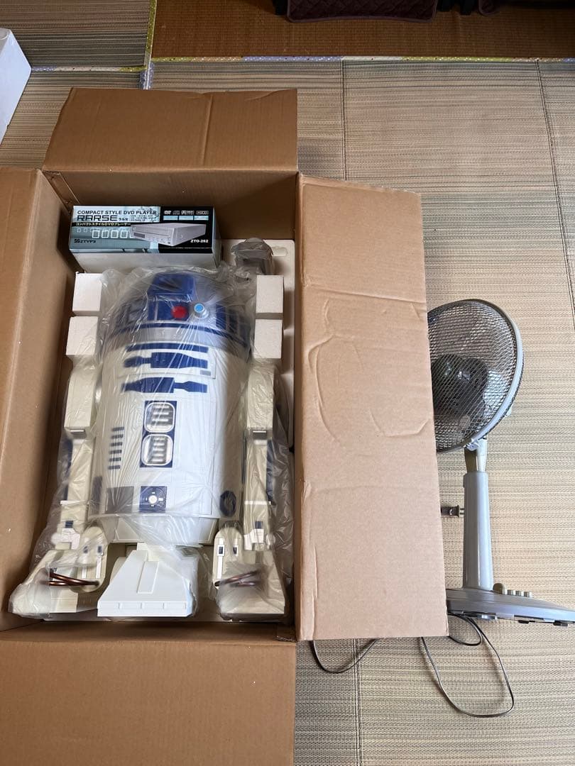 スターウォーズ フェア 当選品　R2D2型DVDプレイヤー フィギュア 未使用品