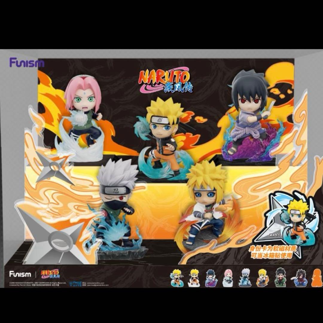 NARUTO funism ULTIMATE バトル フィギュア 8体
