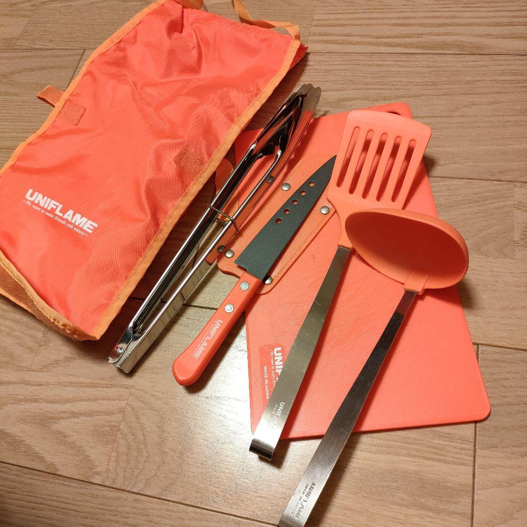 LOGOS バーベキューコンロ　キッチンツールセット