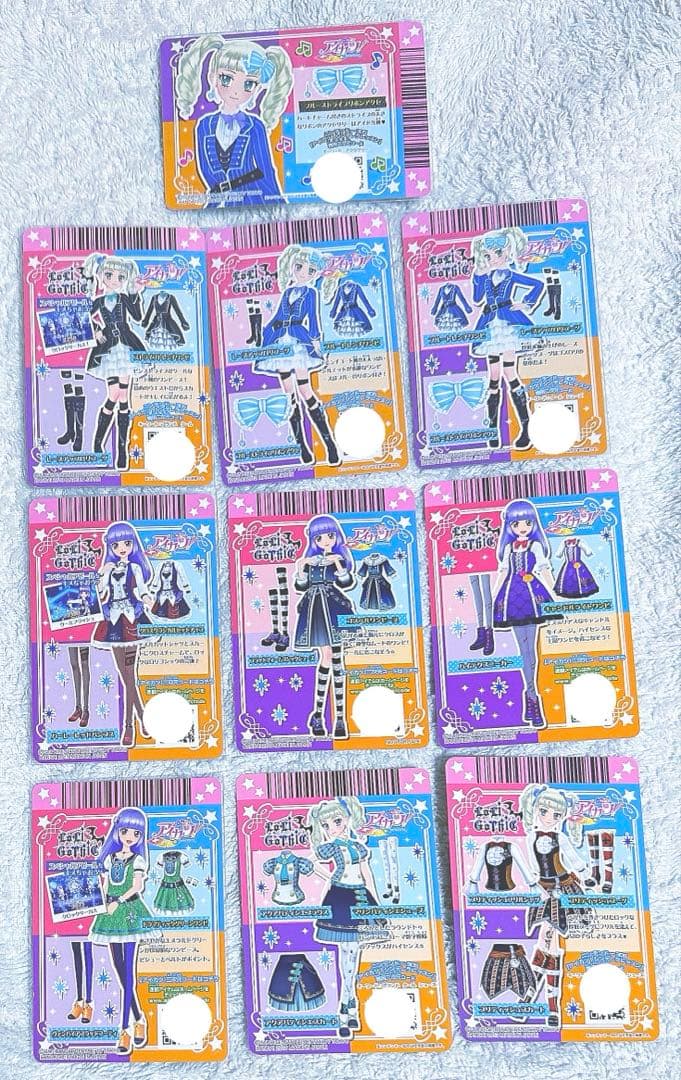 最終値下！【激アツ！】【美品】アイカツ！ロリゴシックコーデセット☆*¨*ユリカ様