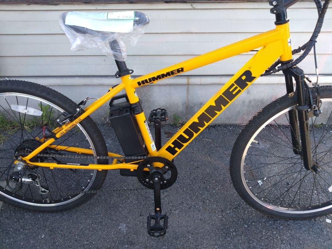 ☆gamba様☆HUMMER26型電動アシスト自転車メーカー１年保証付☆