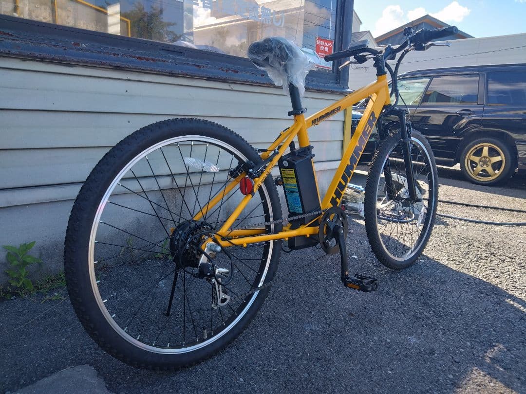 ☆gamba様☆HUMMER26型電動アシスト自転車メーカー１年保証付☆