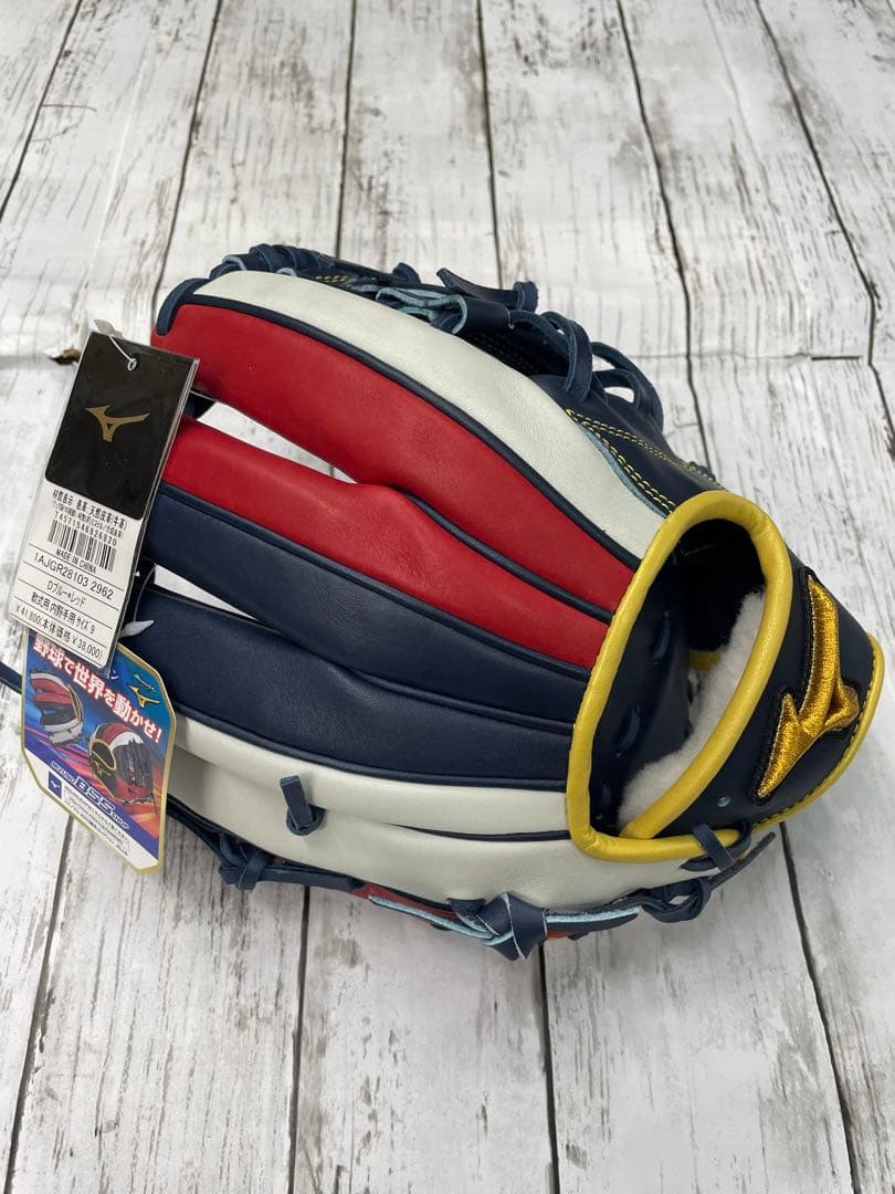 ミズノプロ 勝色Collection Dブルー×レッド 1AJGR28113