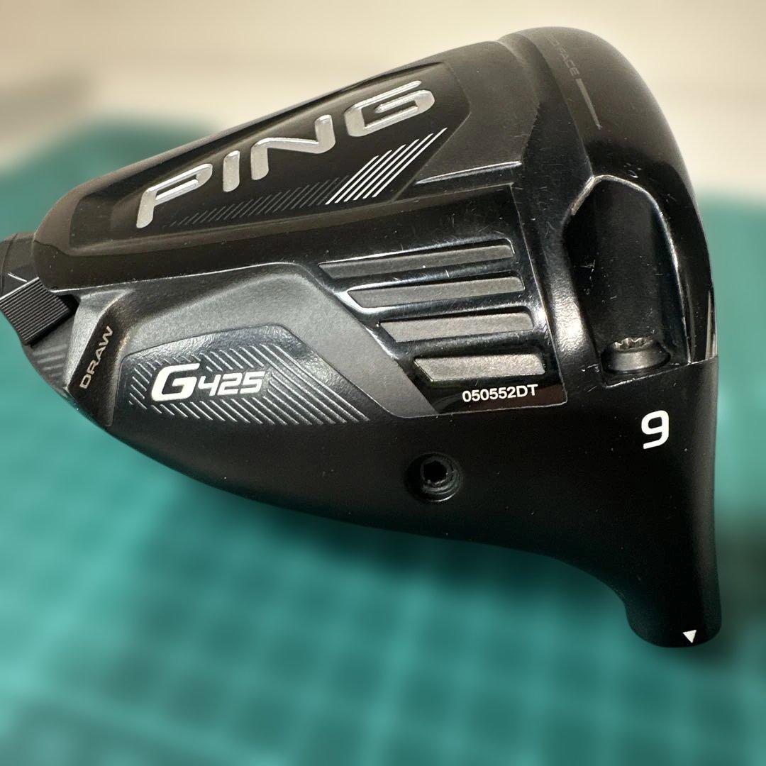 PING G425 LST ドライバー 9度 ヘッドのみ