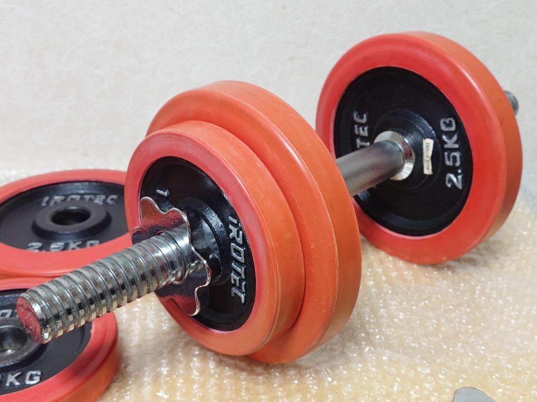 iROTEC ダンベルセット 10kg×2本