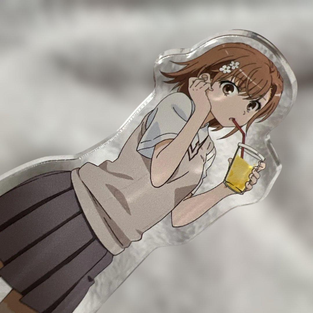 とある魔術の禁書目録　アニメイトカフェ　御坂美琴　アクスタ　アクリルスタンド