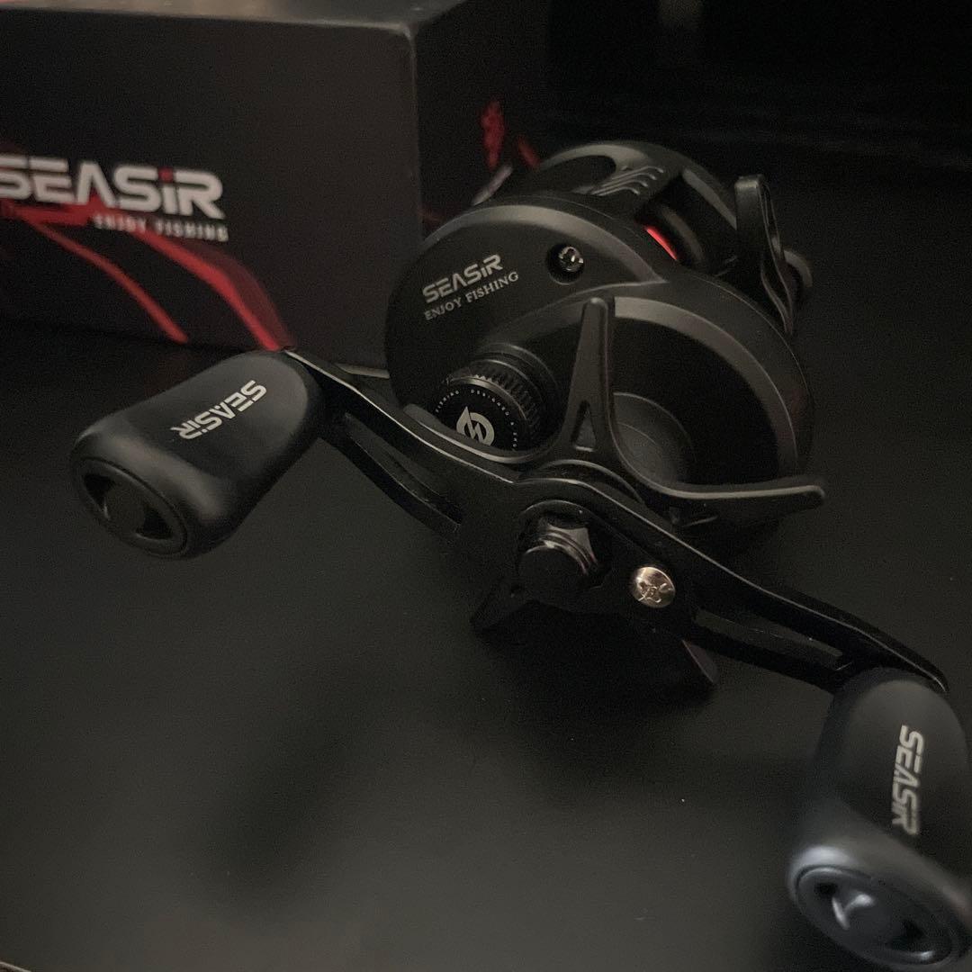 【NEW】SEASIR DC ROUND 真鍮ギア 海水対応 ベイトリール　丸型