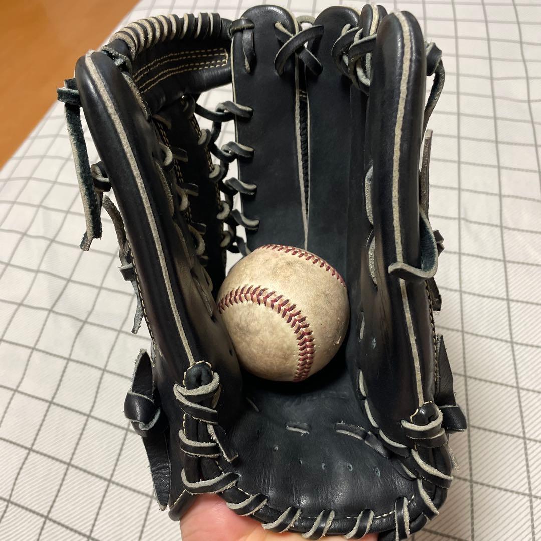 Mizuno Global Elite 黒 グローブ 右投げ用