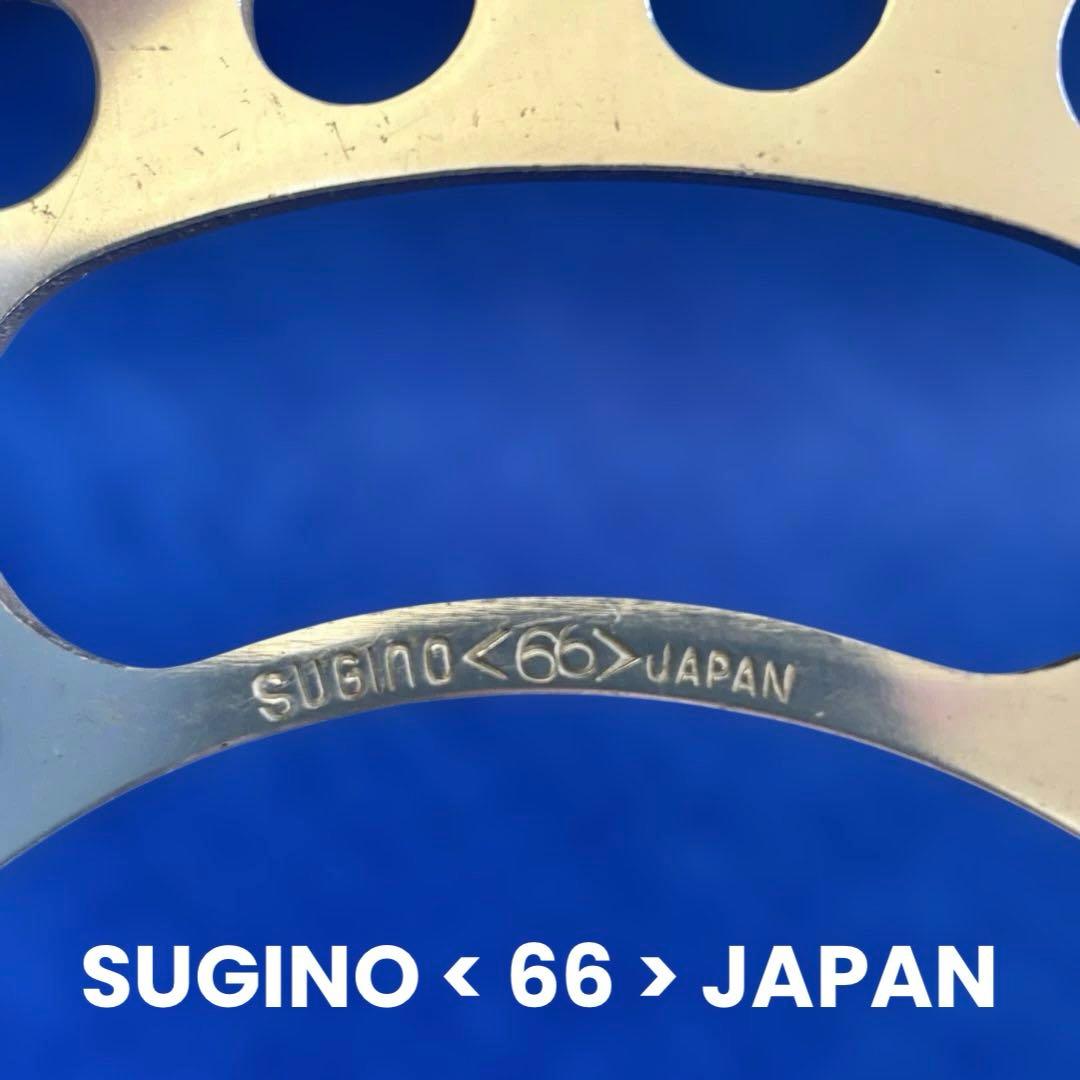 パワートレーニングに最適!! スギノマイティコンペ66Tピスト用チェンリング