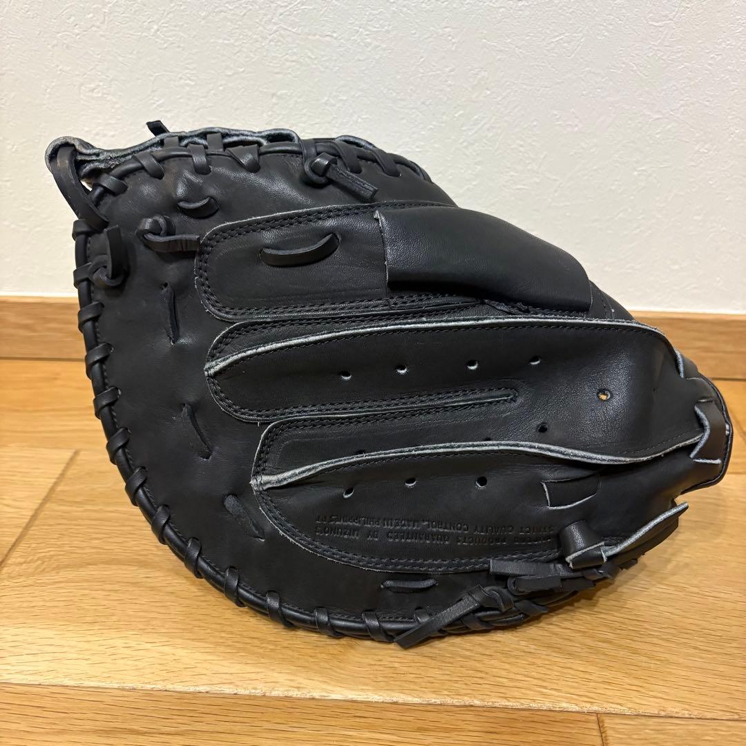 【美品】ミズノ ワールドウィン 軟式 キャッチャーミット Mマーク 廃盤品