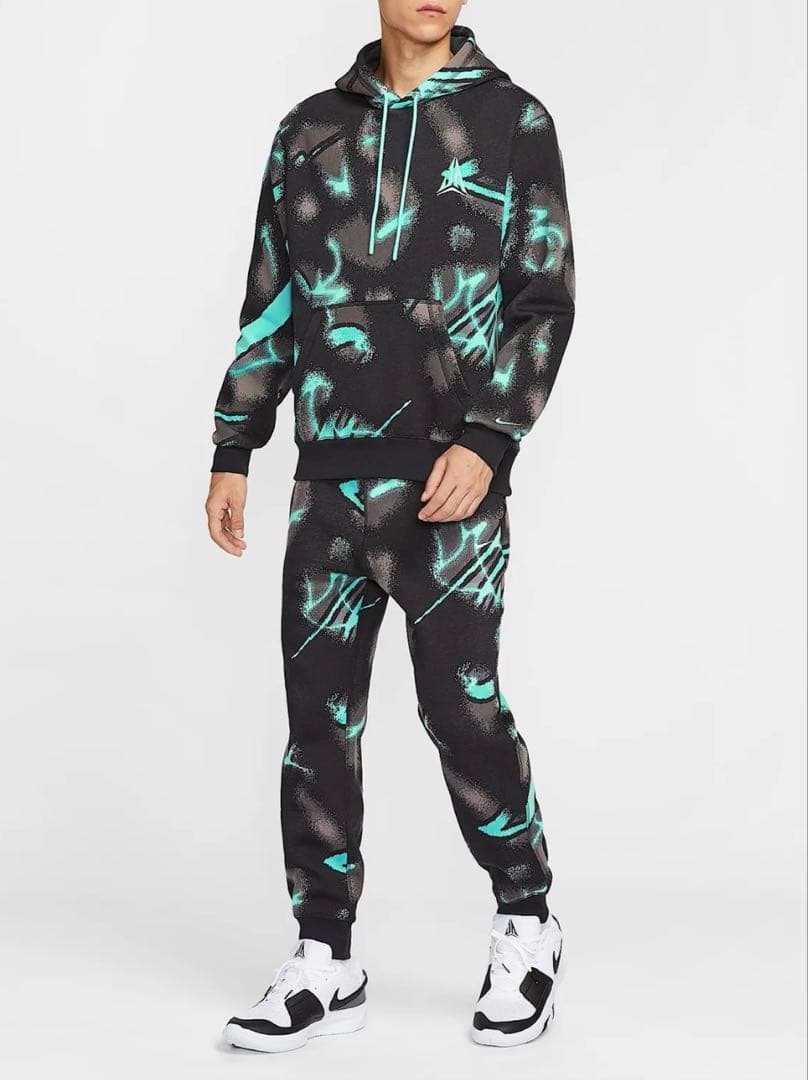 NIKE JA ジャ クラブ フリース プルオーバー パンツ セットアップ