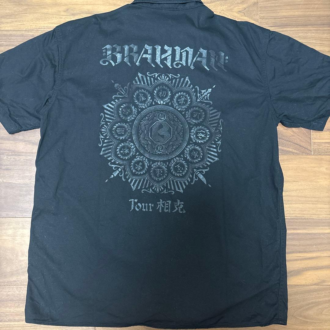BRAHMAN バックアートプリントシャツ
