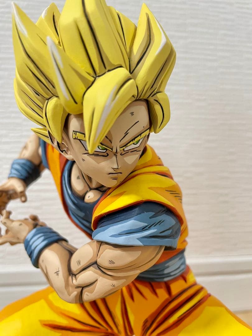ドラゴンボール フィギュア グランディスタ 孫悟空 リペイント　二次元塗装