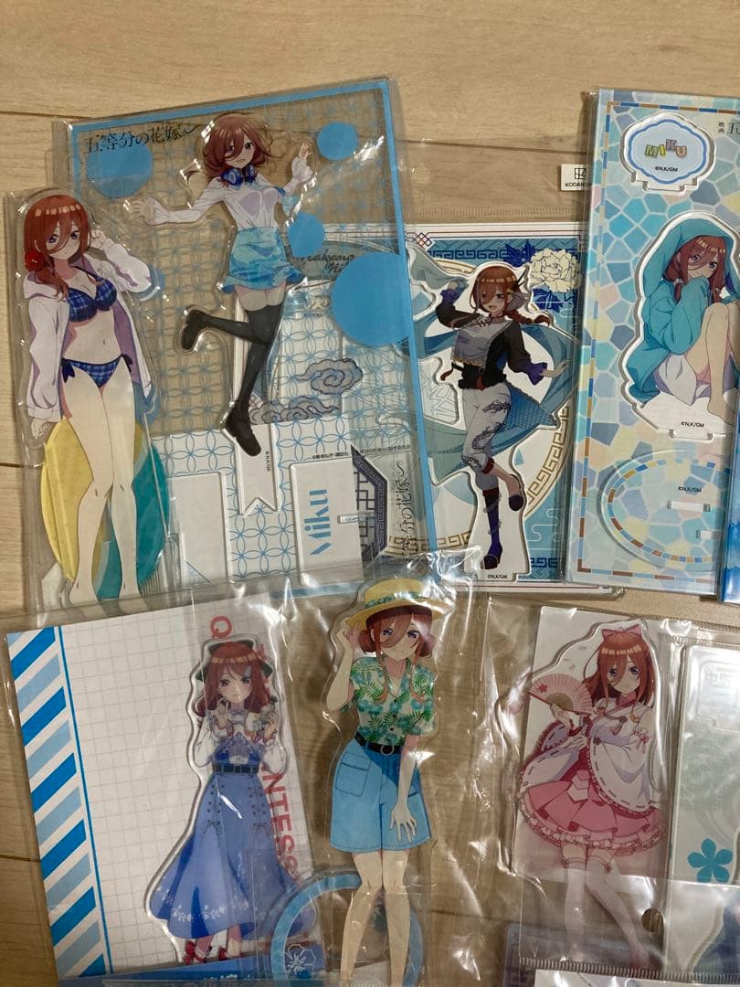 五等分の花嫁 中野三玖 アクリルスタンド セット