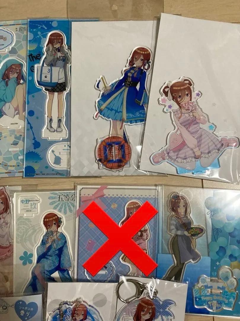 五等分の花嫁 中野三玖 アクリルスタンド セット