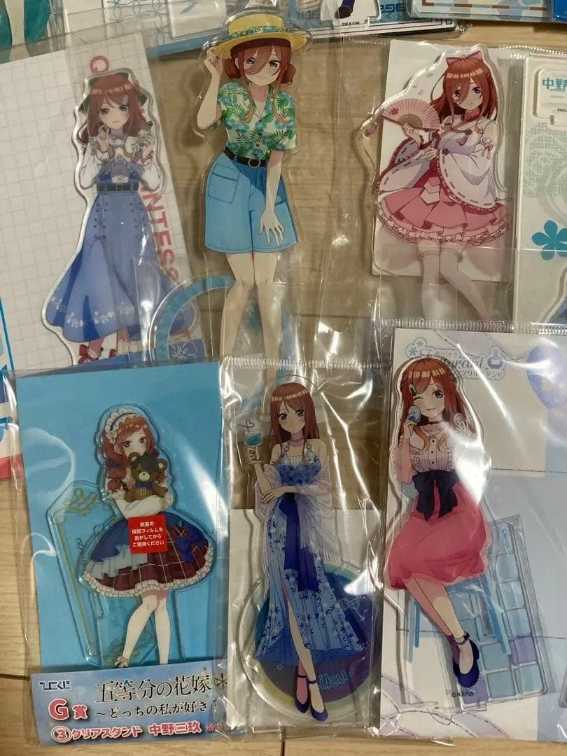五等分の花嫁 中野三玖 アクリルスタンド セット