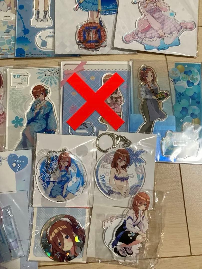 五等分の花嫁 中野三玖 アクリルスタンド セット