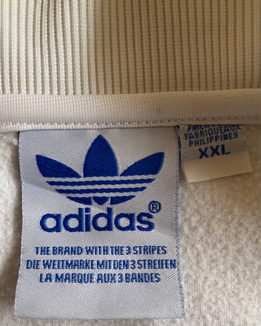 adidas アディダス トレフォイル ジップアップ トラックジャケット XXL