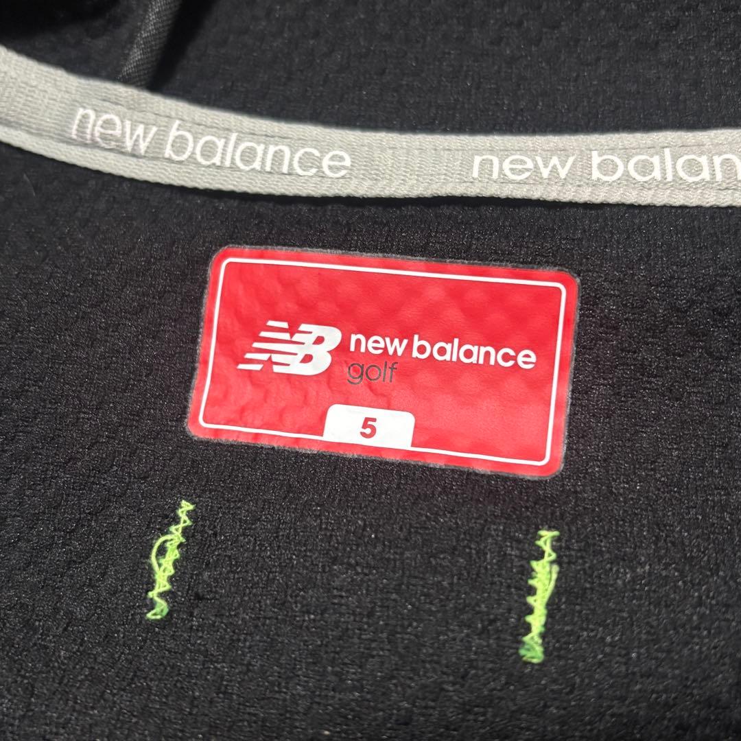 ニューバランスゴルフNew balance ロゴプリントダブルジップパーカー 5