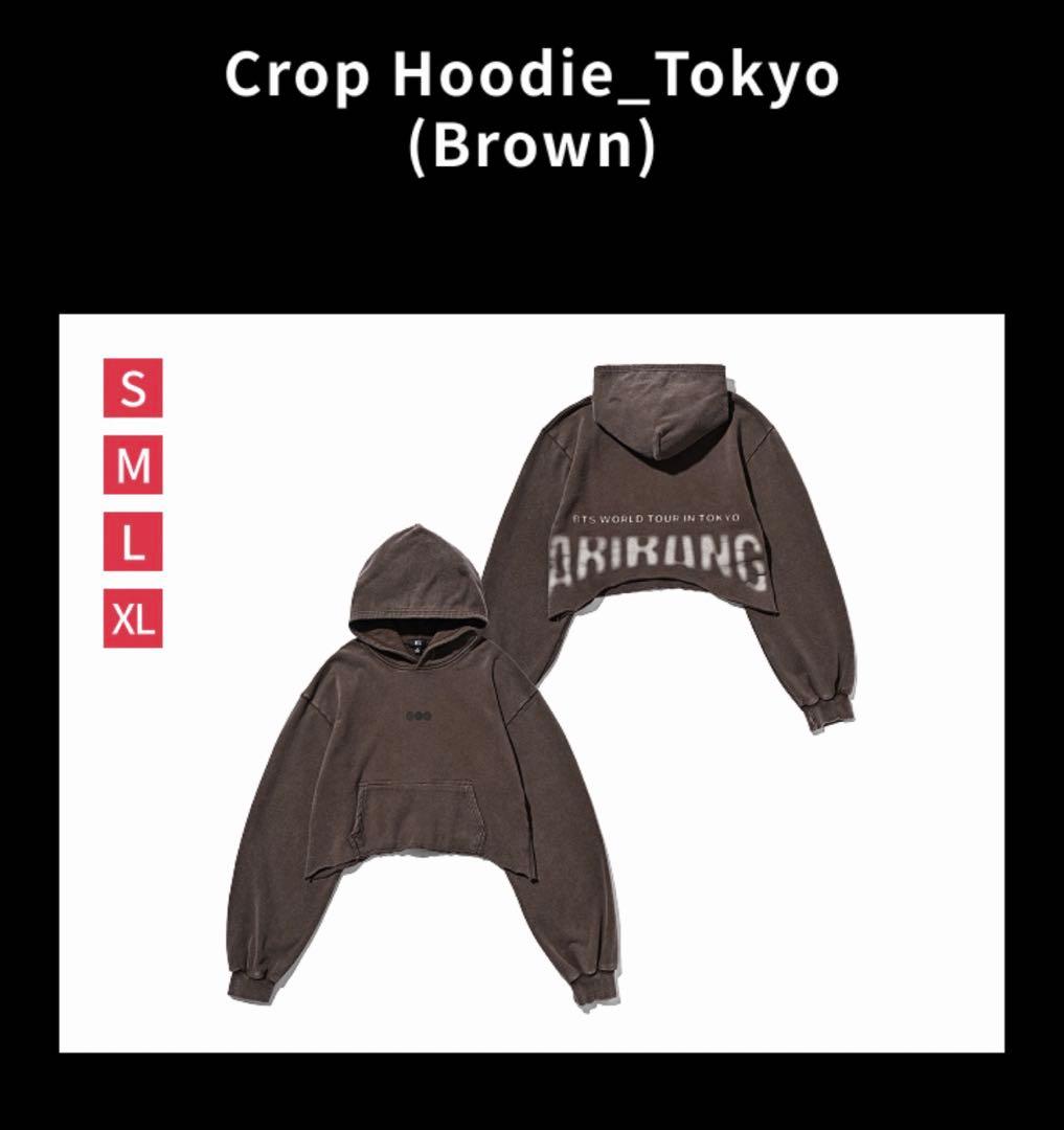 BTS ARIRANG Japan tour 日本 クロップフーディー Mサイズ