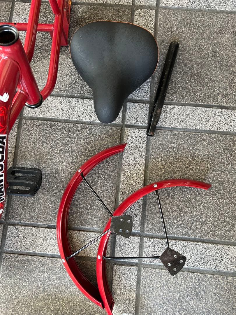 三輪自転車 レッド難あり　ジャンク品