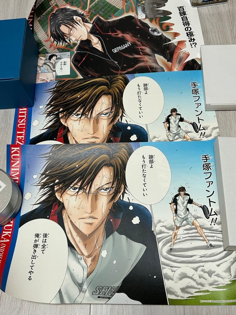 テニスの王子様　名場面ポスター　手塚　セット