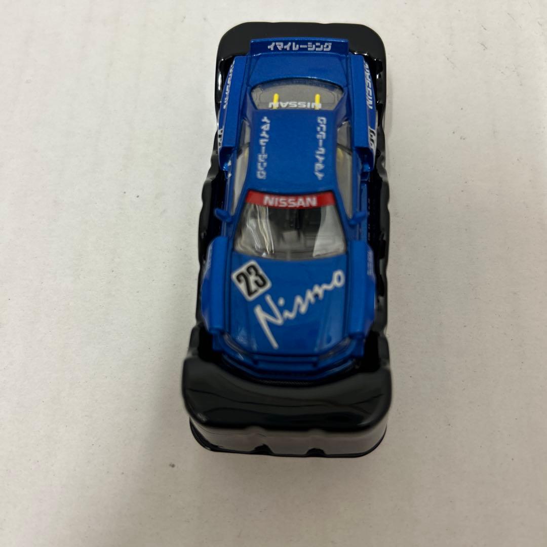 MINIGT街道ハウス　R34 スカイラインGT-R ブルーメタリック