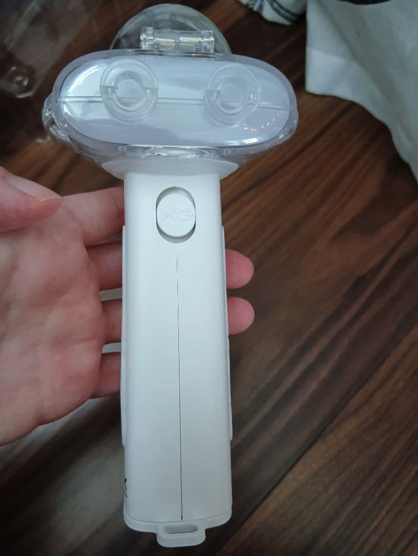 XGALX ペンライト ホワイト 写真カード、XGの靴下付き