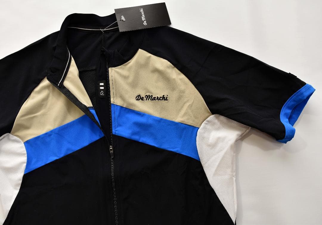 De Marchi★デマルキ Veloce ジャージ size:M 黒