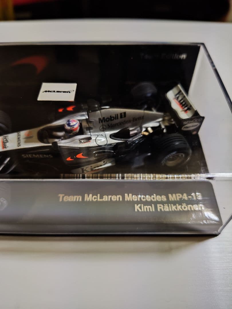 キミ・ライコネン　1/43マクラーレン・メルセデスMP4/19