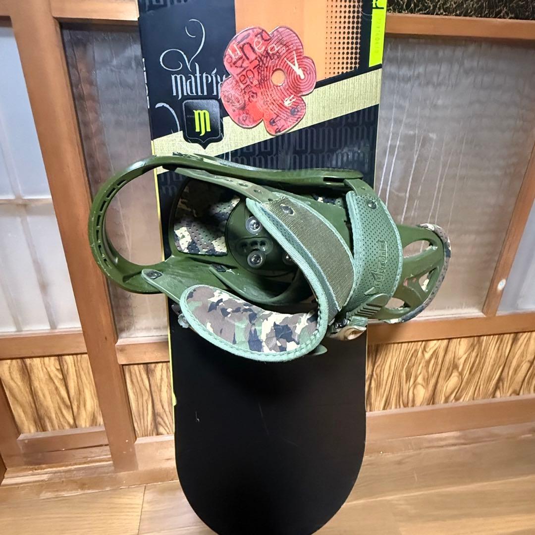 Head MATRIX Burton FSビンディング スノーボード　セット