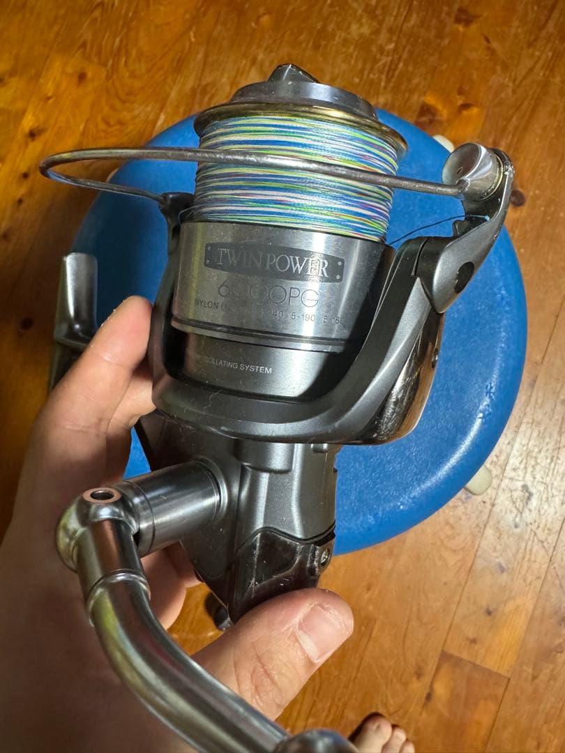 TWIN POWER スピニングリール　6000pg ジャンク