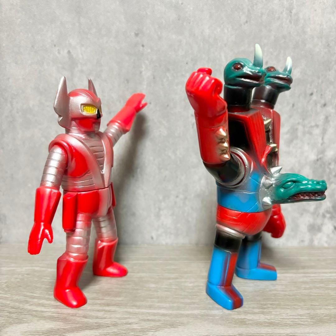 DINER 『ストロングザボーガー&ドゲラ』 ソフビ 電人ザボーガー オマケ付き