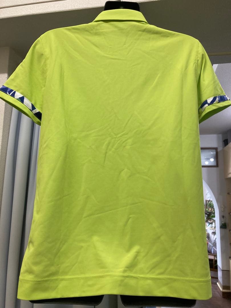 アダバット新品　ゴルフウェアポロシャツ サイズ40 ライムグリーン　新品