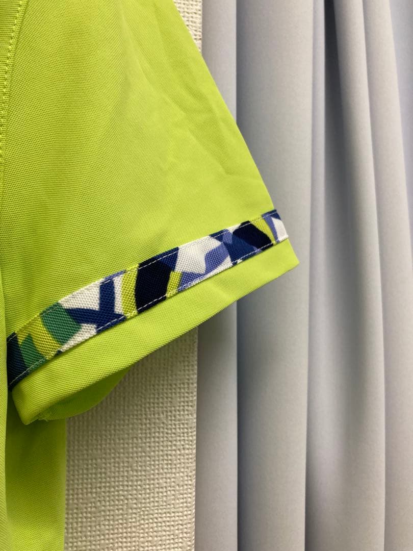 アダバット新品　ゴルフウェアポロシャツ サイズ40 ライムグリーン　新品
