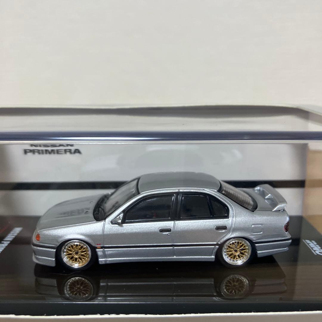 INNO 64 NISSAN PRIMERA P10 シルバー　プリメーラ