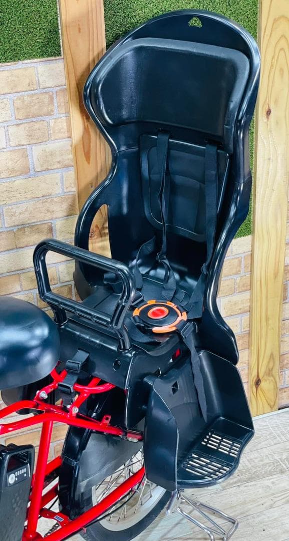 値上直前レッド系 パナソニック 子供乗せ電動アシスト自転車 H2759