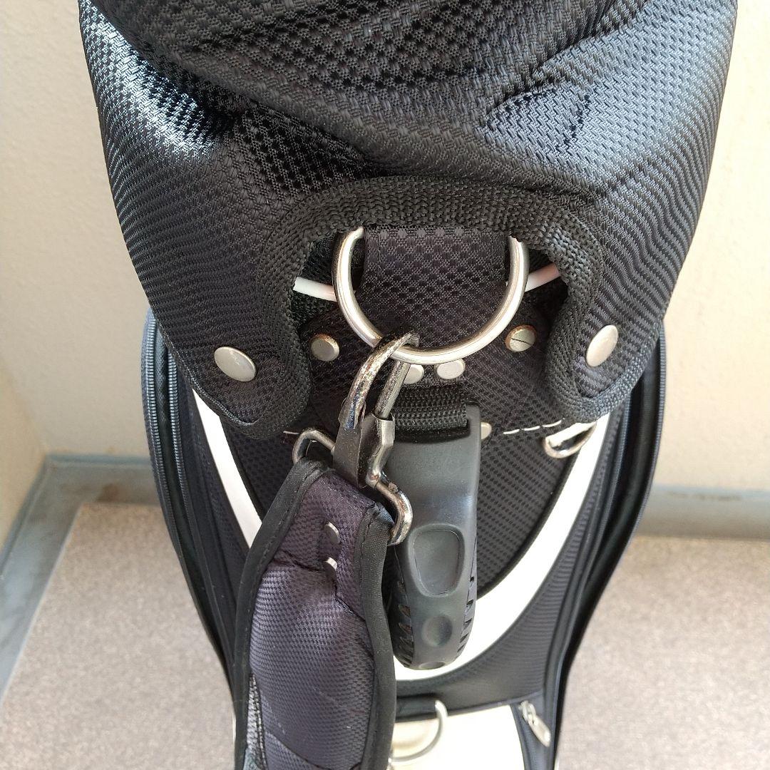 adidas キャディバッグ 3本ストライプ