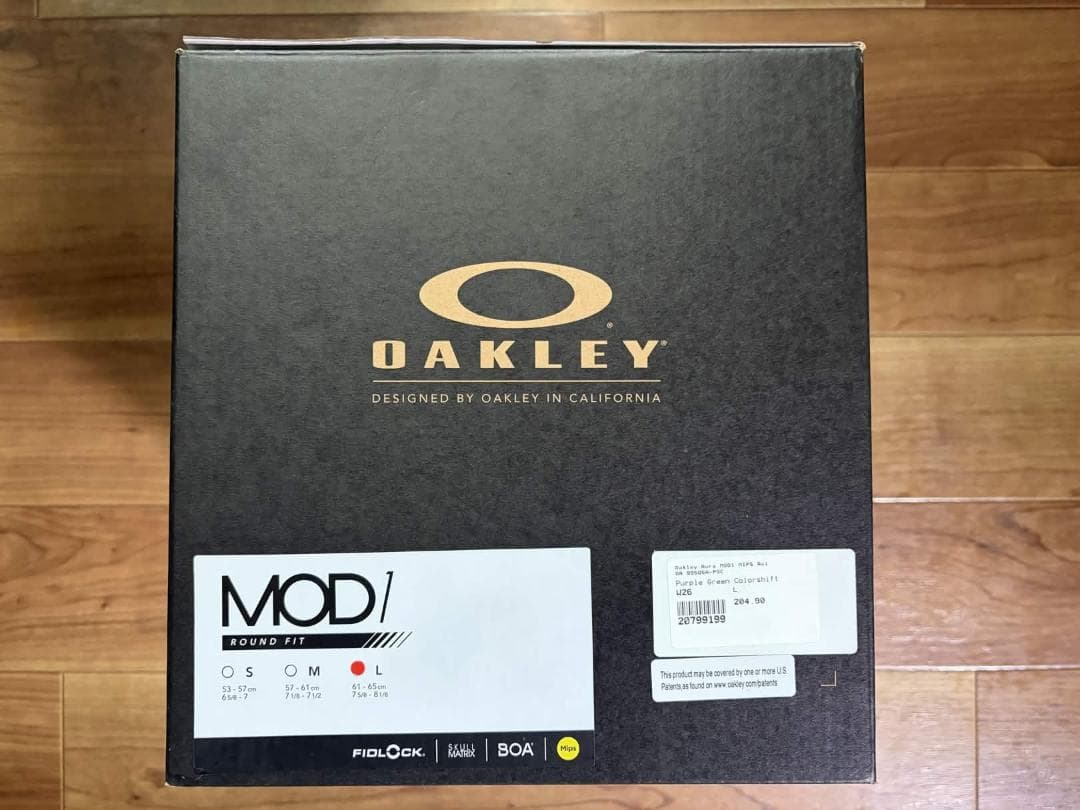 新品 Oakley MOD1 Mips Aura Asian Fit サイズL