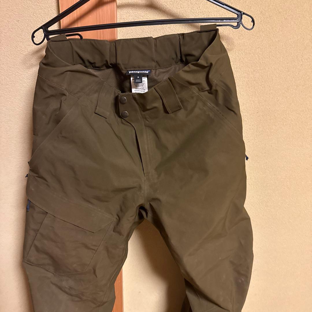 patagonia スノーボードパンツ Mサイズ オリーブグリーン