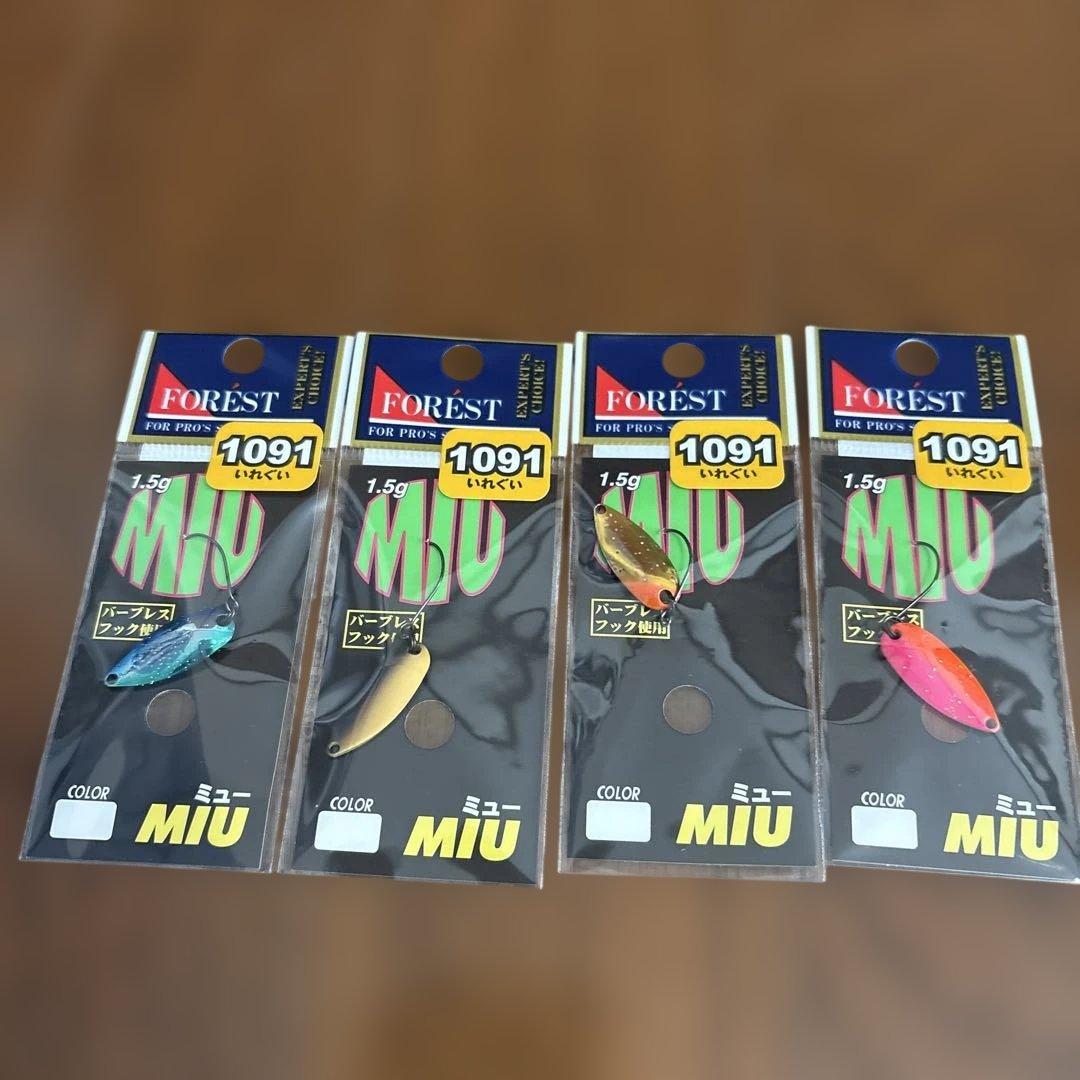 FOREST MIU 10個ファクター8個セット新品未使用